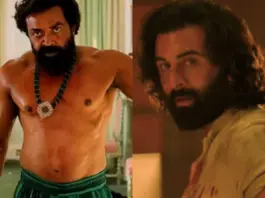 Bobby Deol and Ranbir Kapoor in Animal
