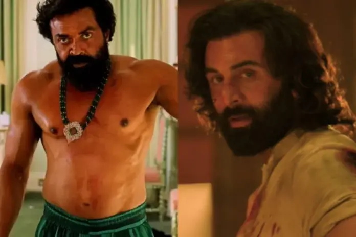 Bobby Deol and Ranbir Kapoor in Animal