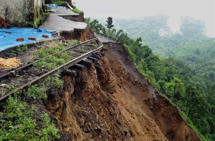 Darjeeling- Landslide