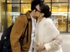 Deepika Padukone and Ranbir Kapoor Hug