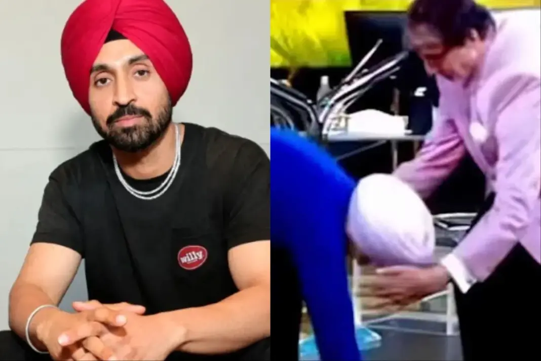 Diljit Dosanjh Faces Threats After Touching Amitabh Bachchan's Feet Diljit Dosanjh Faces Threats After Touching Amitabh Bachchan's Feet