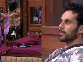 Farhana bhatt and Abhishek Bajaj in Bigg Boss 19