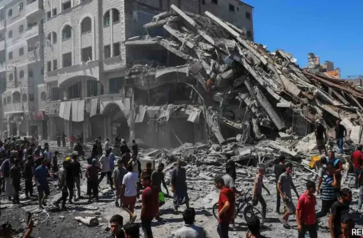 Israel -Strikes- Gaza