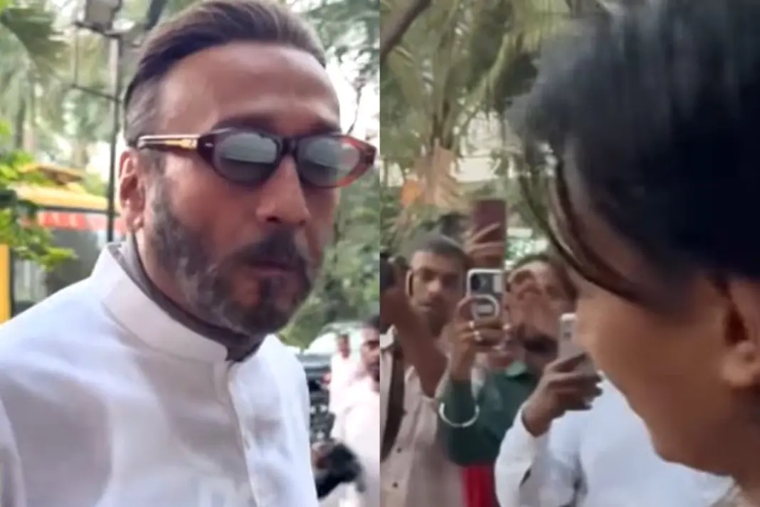 Jackie Shroff Gets Angry At Paps At Pankaj Dheer Prayer Meet
