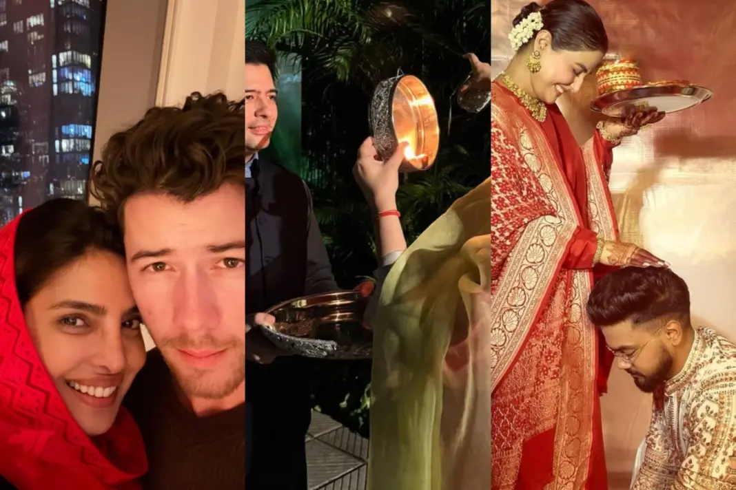 Karwa Chauth 2025 - Priyanka Chopra, Hina Khan, Parineeti Chopra