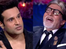 Kaun Banega Crorepati 17 Krushna Abhishek and Amitabh Bachchan