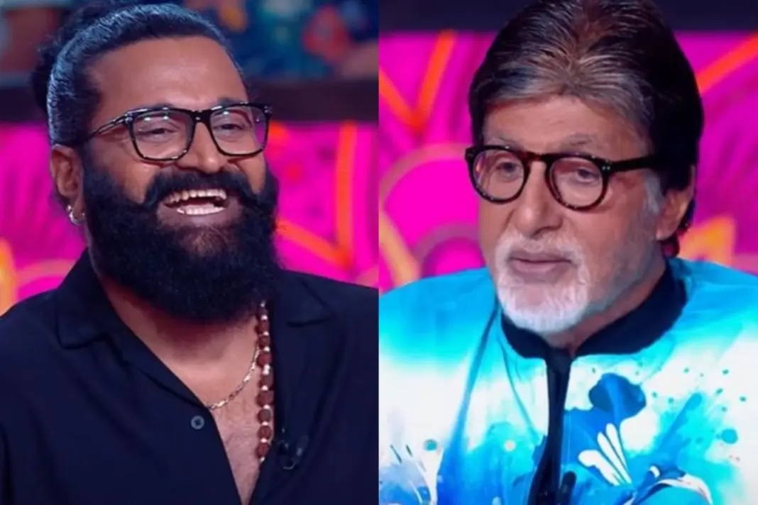 Kaun Banega Crorepati 17 - Rishab Shetty and Amitabh Bachchan