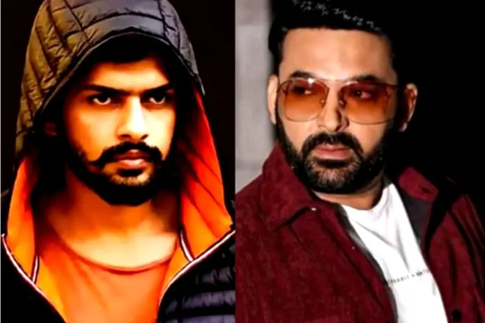 Lawrence Bishnoi and Kapil Sharma Kap's Cafe