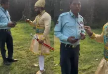 Maharashtra Viral Video: Respect or….? Man Dressed as Chatrapati Shivaji Maharaj Castigates Security Guard For Not Speaking Marathi, Netizen Says ‘Uneducated Supporter of…. ‘ Maharashtra- Viral- Video