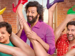 Mastiii 4 Poster Riteish Deshmukh, Vivek Oberoi and Aftab Shivdasani