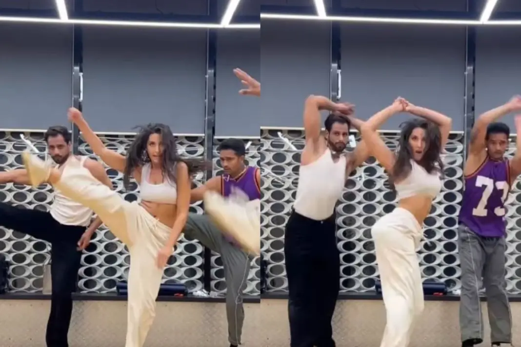 Nora Fatehi Viral Video Praise To Thamma song Dilbar Ki Aankhon Ka