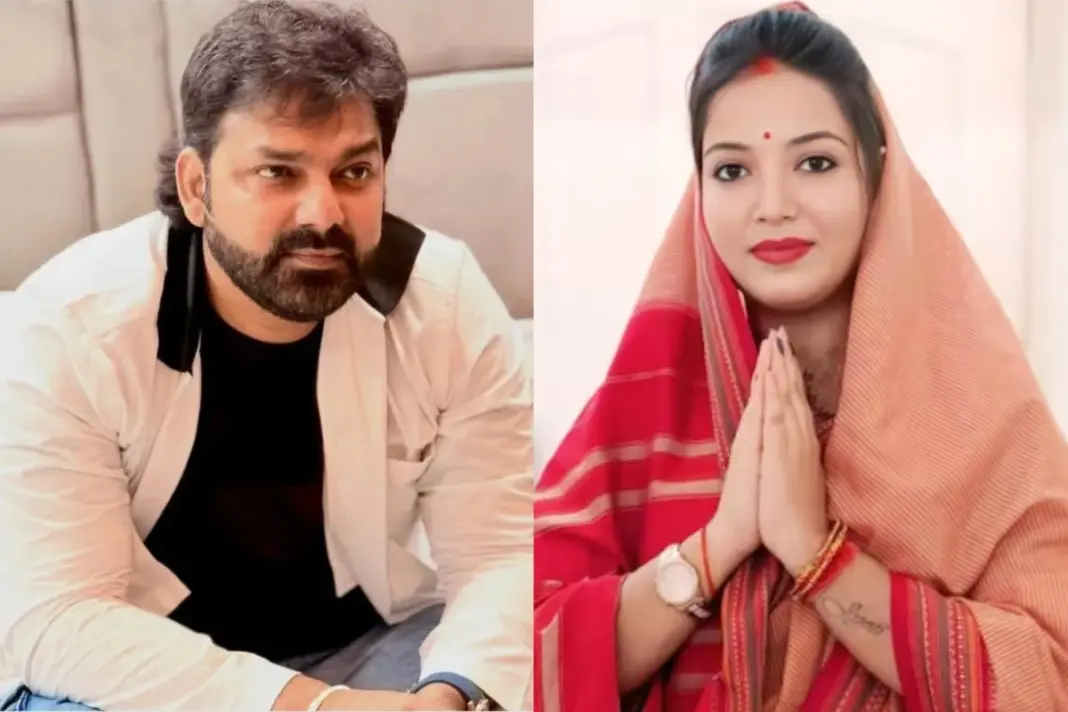 Pawan Singh and Jyoti Singh