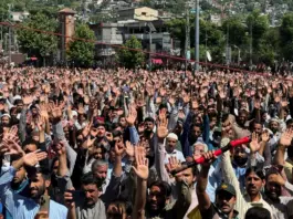 PoK- Protest