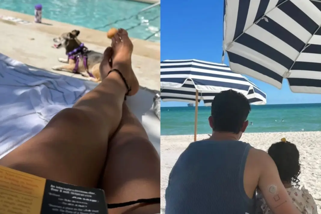 Priyanka Chopra, nick jonas and Malti Marie