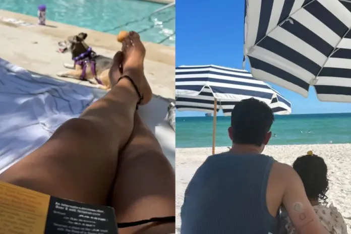 Priyanka Chopra, nick jonas and Malti Marie