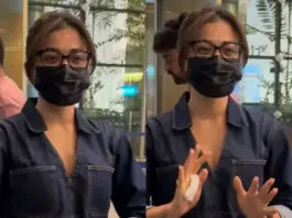 Rashmika Mandanna Viral Video: Thamma Actress Not Ready To Remove Mask, Netizen Says ‘Botox Toh Nahi Le Liya’ Rashmika Mandanna Viral Video Refusing To Remove Mask