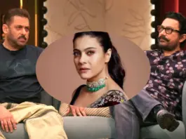 Salman Khan, Aamir Khan and Kajol