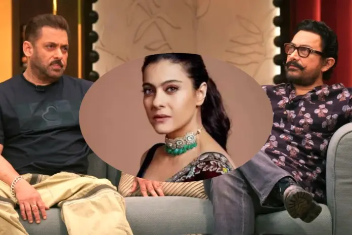 Salman Khan, Aamir Khan and Kajol