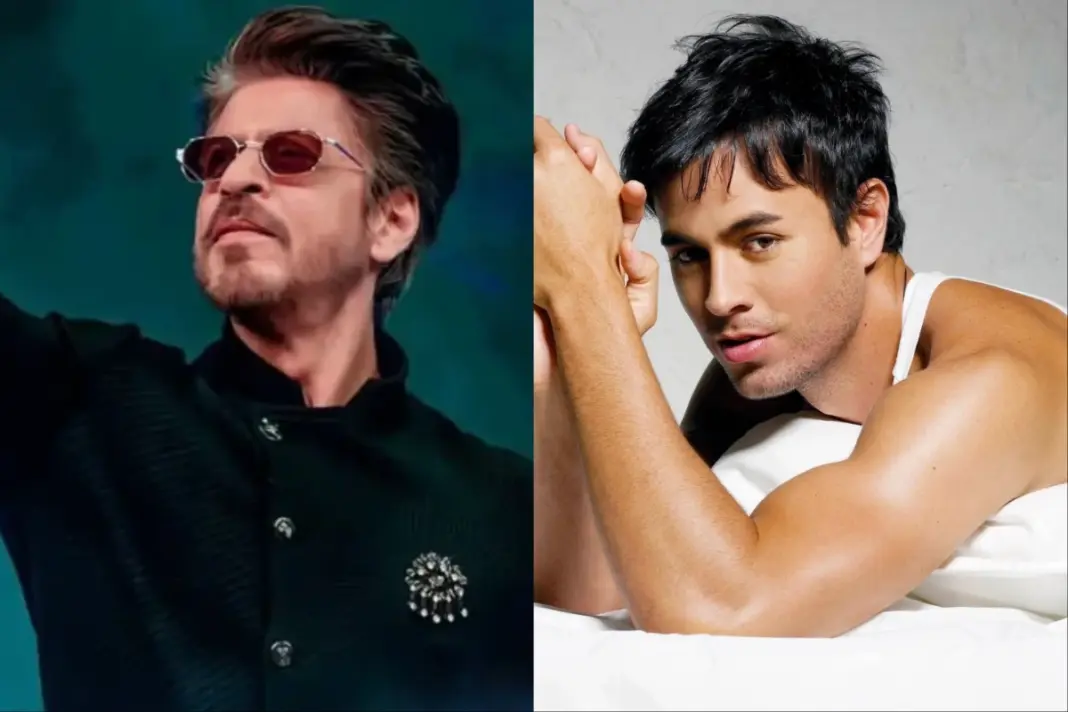 Shah Rukh Khan and Enrique Iglesias Shah Rukh Khan and Enrique Iglesias