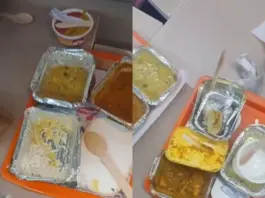 Vande Bharat Express Food Viral Video