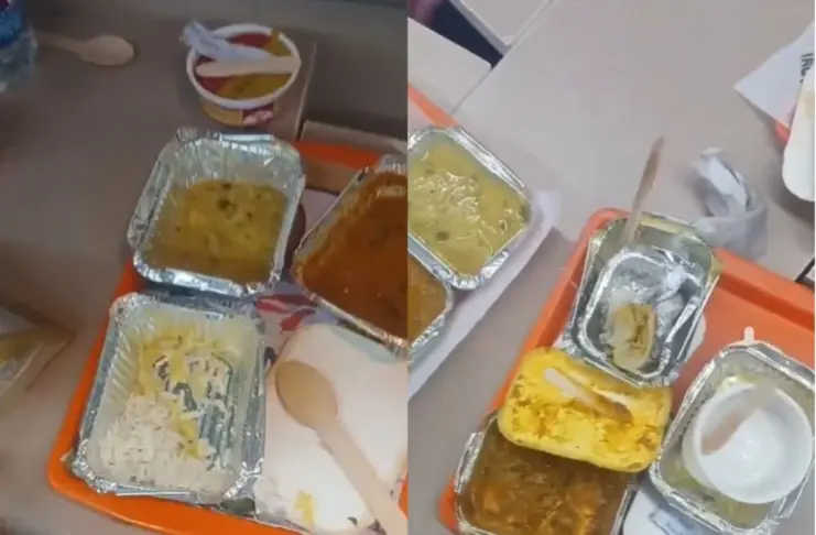 Vande Bharat Express Food Viral Video