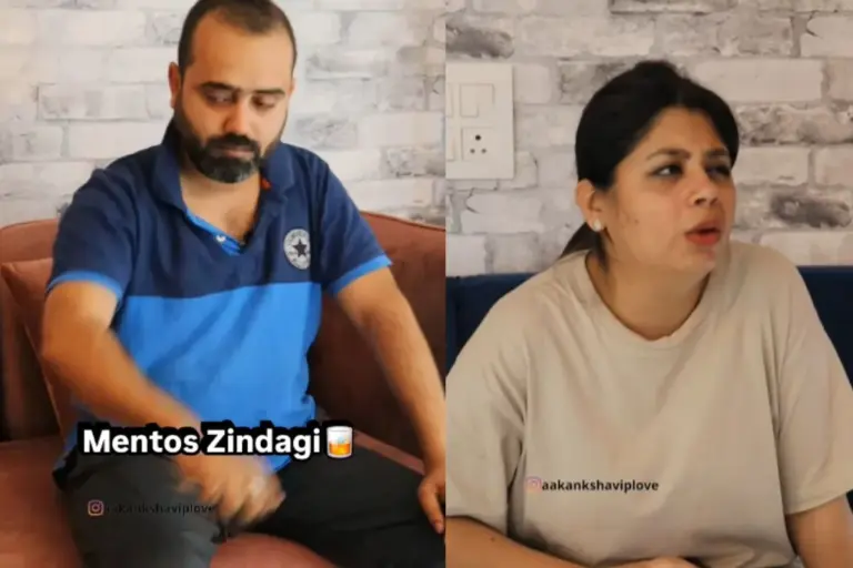 Viral Video: Wife Preaches Husband Not to Drink, Asks Him To Start Meeting His Friends in the Morning, Pati Elated, Check Why?