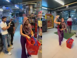 Viral Video: Habit of Eve Teasing Turns Deadly For Husband, Teases Wife in Super Store, Check What Happens Next Viral Video