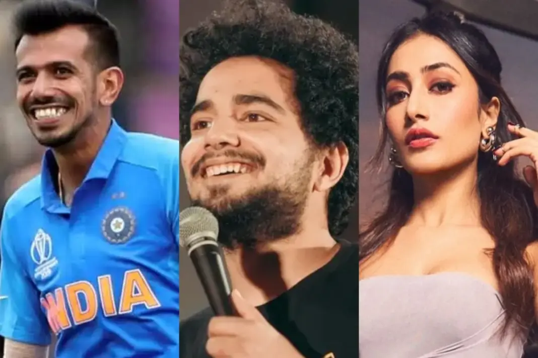 Yuzvendra Chahal, Samay Raina, Dhanashree Verma