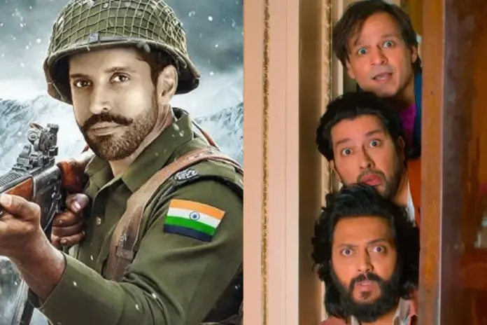 120 Bahadur Vs Mastiii 4 Box Office Collection Day 2