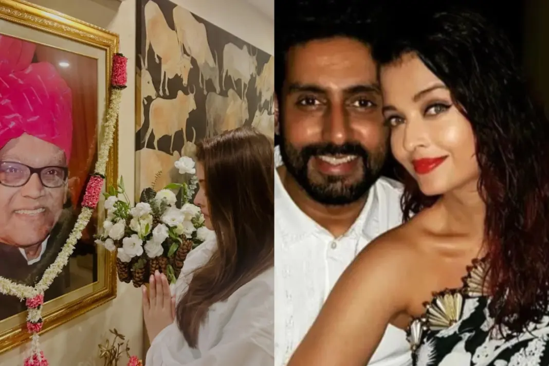 Aishwarya Rai celebrates father's birth anniversary