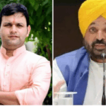 Bhagwant Mann Visits Lakhan Majra, Rohtak to Share Grief Over Loss of 16-Year-Old National Basketball Player Divyang Hardik Rathi Bhagwant Mann