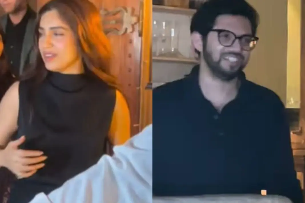 Bhumi Pednekar Viral Video, Aditya Thackeray
