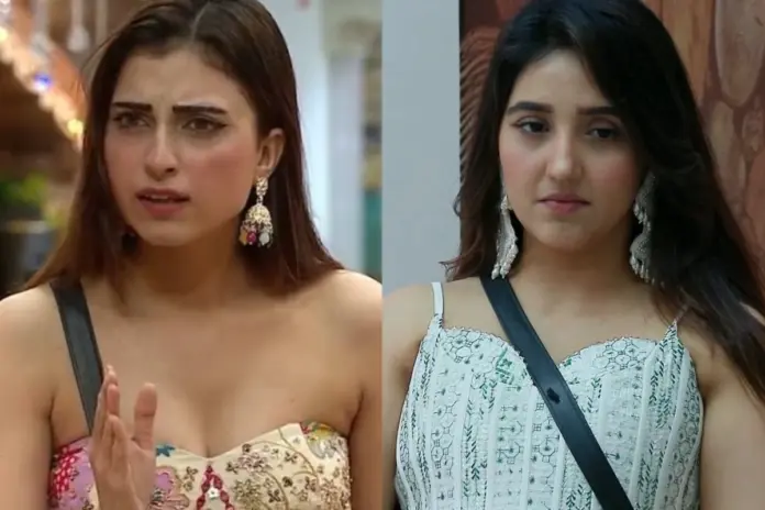 Bigg Boss 19 Farhana Bhatt and Ashnoor Kaur Bigg Boss 19 Farhana Bhatt and Ashnoor Kaur