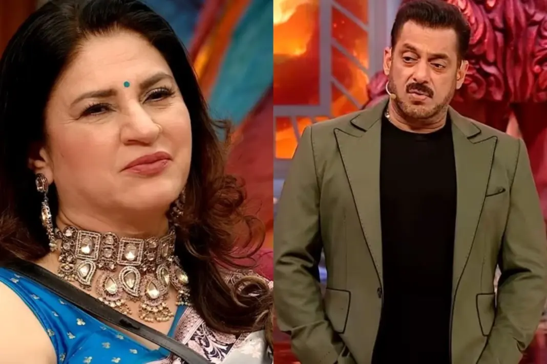 Bigg Boss 19 Kunickaa Sadanand and Salman Khan