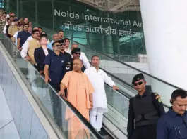 CM Yogi Adityanath in Noida