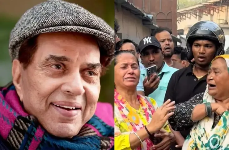 Dharmendra Death - Fan Cries Outside Funeral in Viral Video