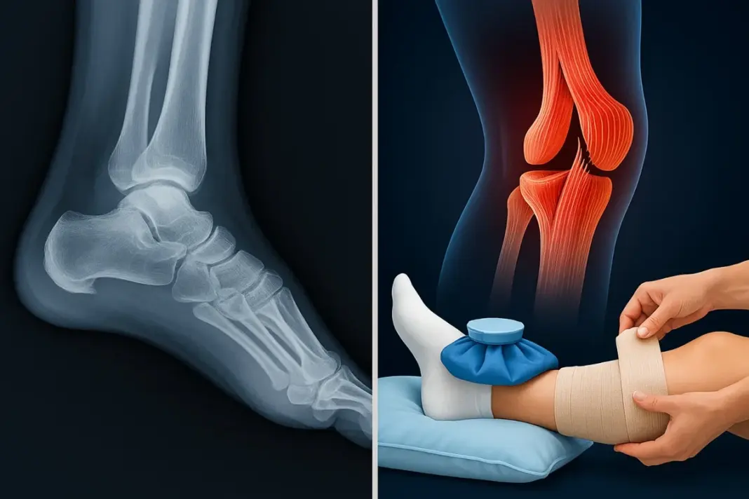 Fracture vs Ligament Rupture