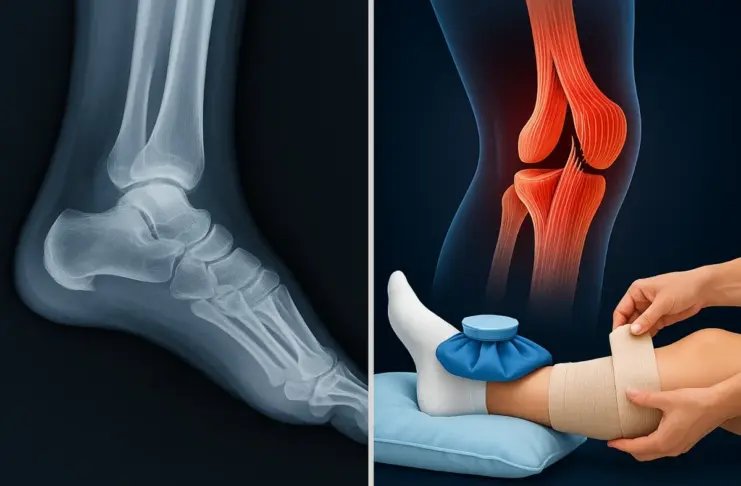 Fracture vs Ligament Rupture