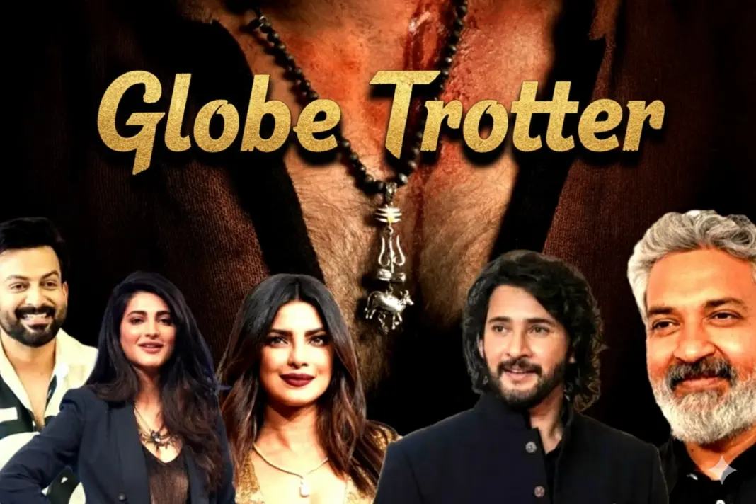 Globe Trotter event SS Rajamouli Mahesh Babu and Priyanka Chopra