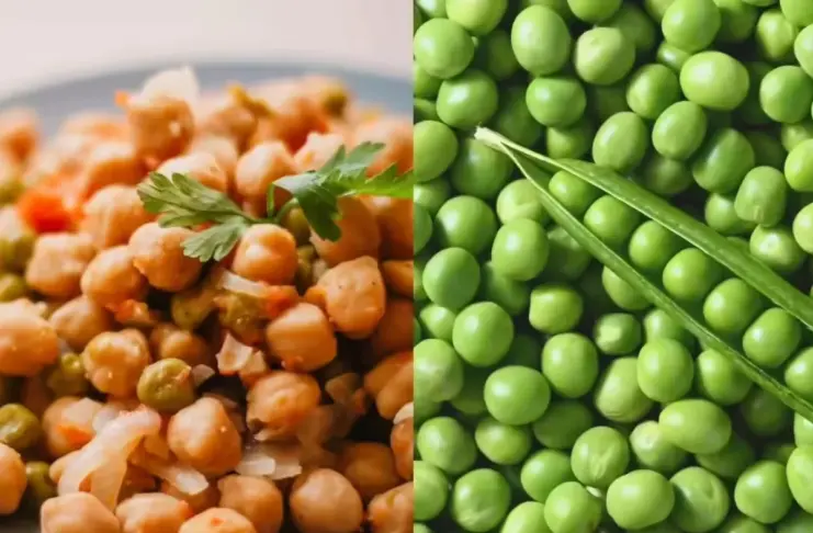 Green Peas vs Chickpeas