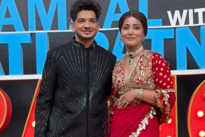 Hina Khan and Munawar Faruqui Pati Patni Aur Panga Set