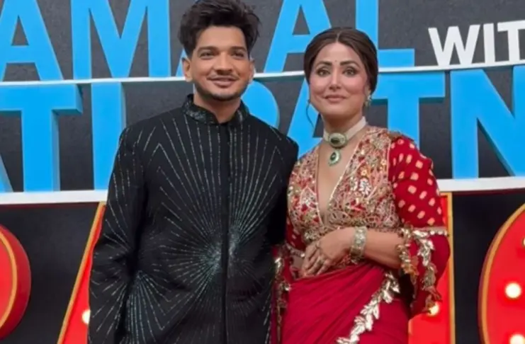 Hina Khan and Munawar Faruqui Pati Patni Aur Panga Set