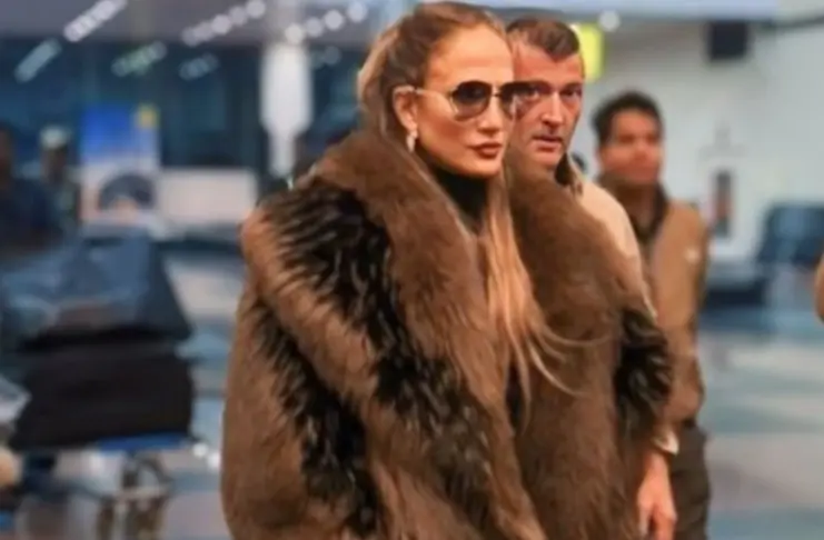 Jennifer Lopez at Udaipur Airport