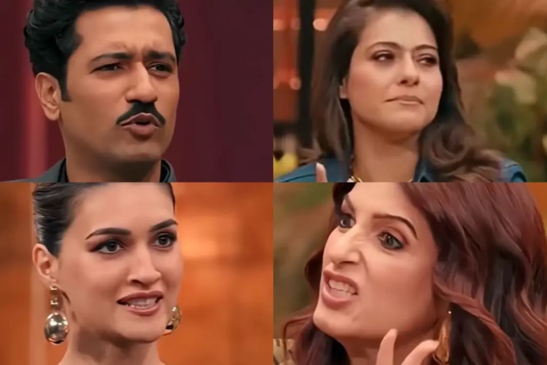 Kajol Twinkle Khanna Vicky Kaushal and Kriti Sanon