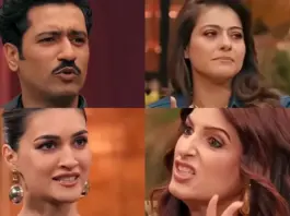 Kajol Twinkle Khanna Vicky Kaushal and Kriti Sanon