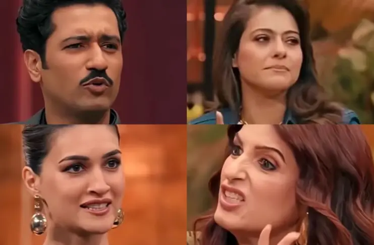 Kajol Twinkle Khanna Vicky Kaushal and Kriti Sanon