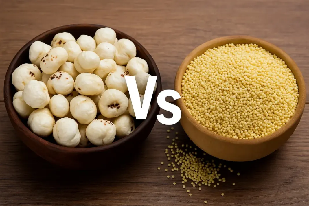 Makhana Vs Millet