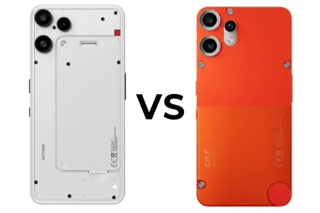 Nothing Phone 3A Lite 5G Vs CMF Phone 2 Pro 5G