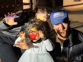 Priyanka Chopra Nick jonas and Malti Marie celebrate Halloween 2025