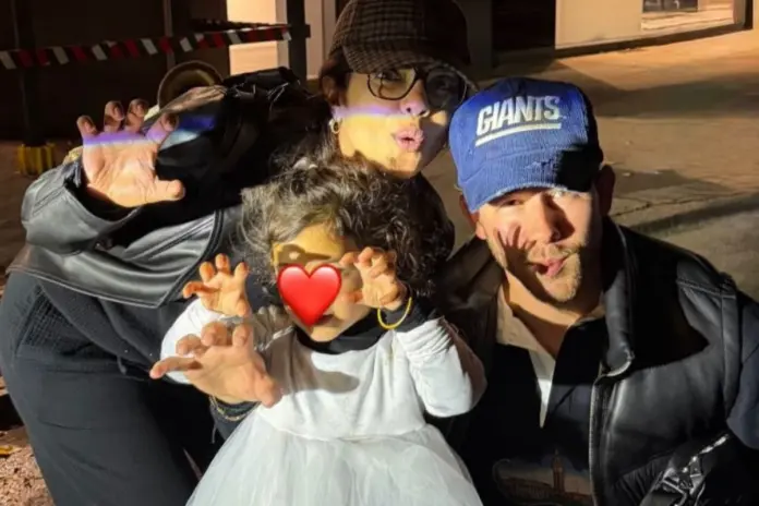 Priyanka Chopra Nick jonas and Malti Marie celebrate Halloween 2025 Priyanka Chopra Nick jonas and Malti Marie celebrate Halloween 2025